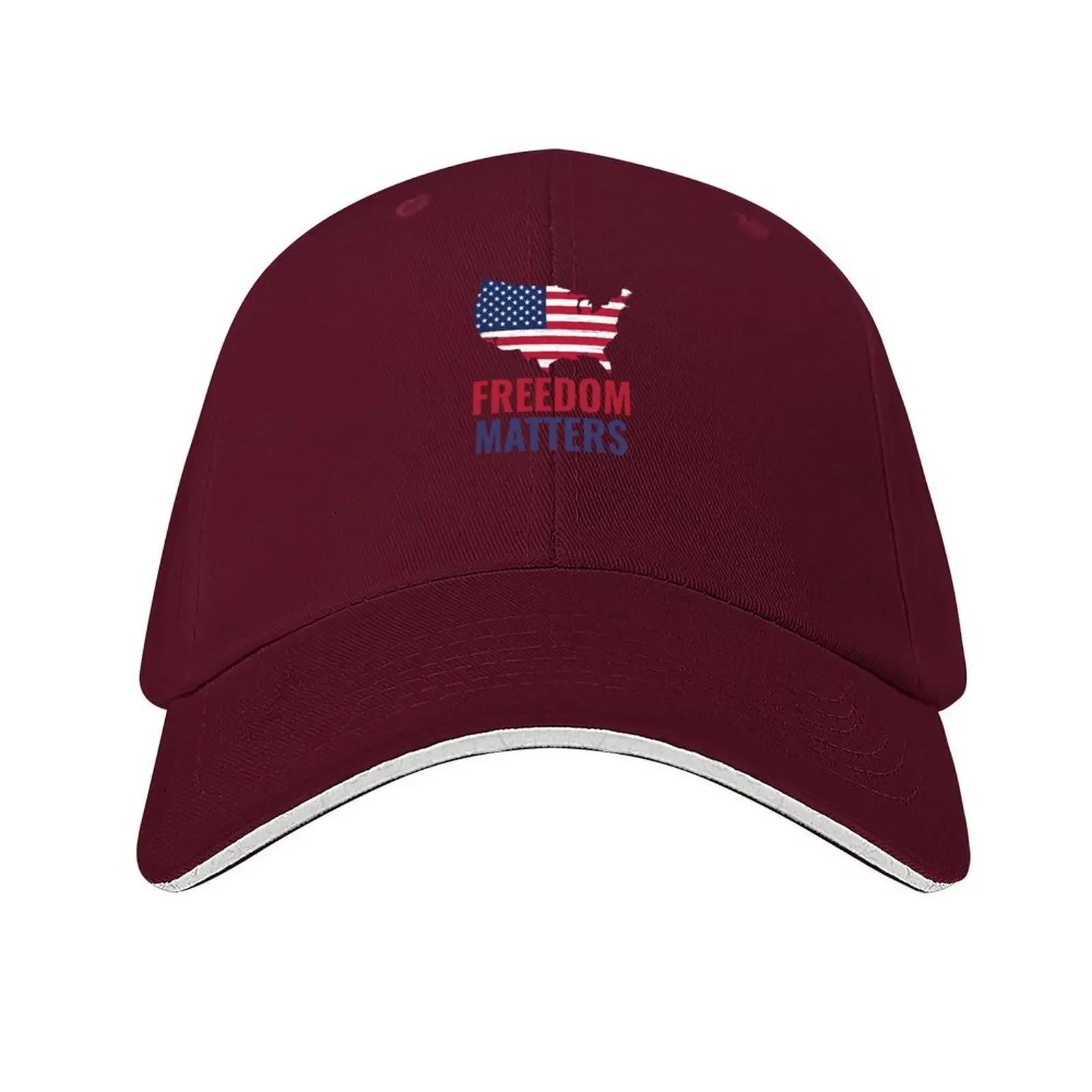 Laura Ingraham Freedom Matters Baseball Cap derby hat tea Hat Golf Wear Golf For Women Unisexs