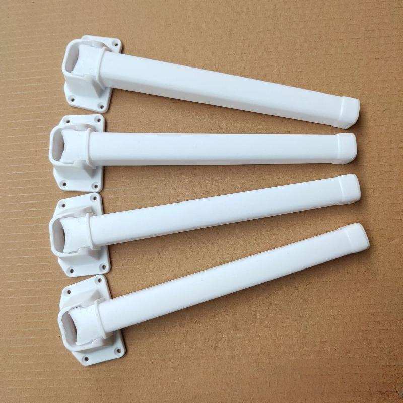 Foldable Plastic Table Legs Easy Install Universal Fit Bracket for DIY Coffee Tables Camping Folding Tables Home Renovation