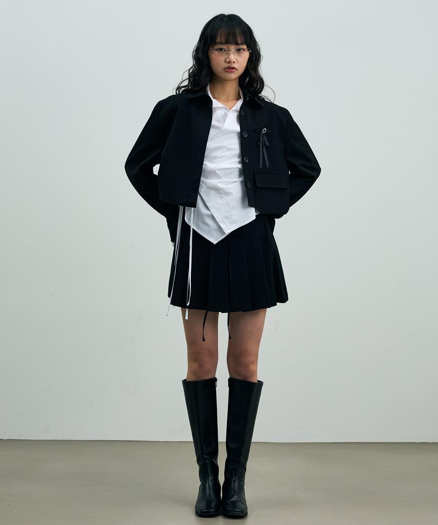 Arikim Mild Crop Blazer/Black