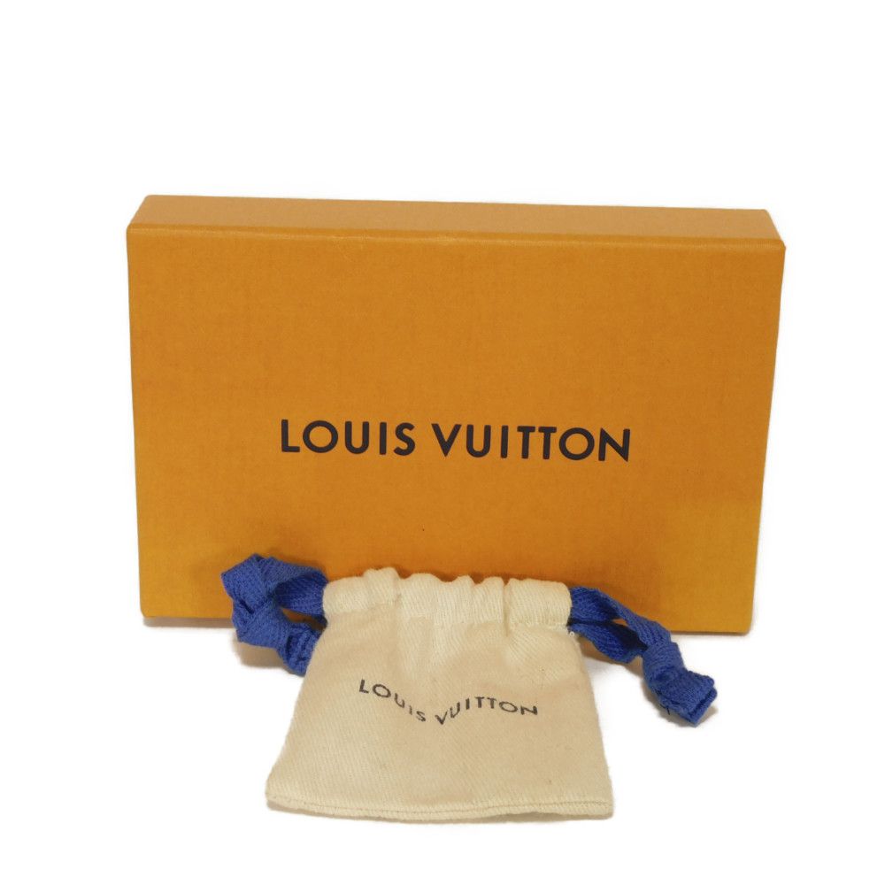Used LV Stone Tiger Eye Pendant (M62668, 7984) with Collier LV Signature Logo Padlock. Stone Brown Men's from Japan
