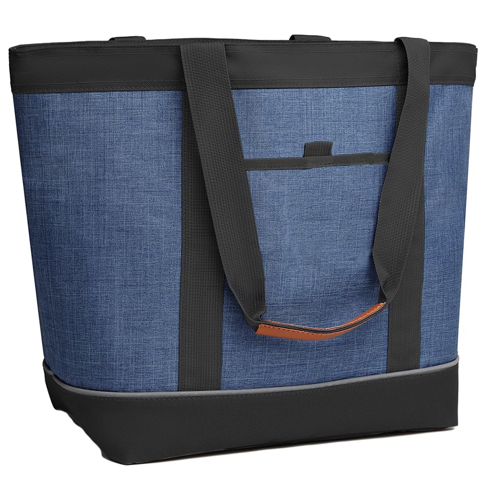 

Сумка-холодильник Cooler Cold Thermal Tote Soft Eco Large Waterproof [FUPUTWO], изоляция, изоляция, сумка, охладитель, сумка, емкость, (военно-морской флот) [Элемент]