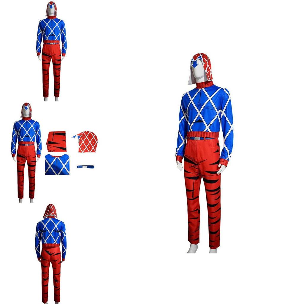 Jojo's Bizarre Adventure Golden Wind Giorno Costume Cosplay Per Role Play Anime