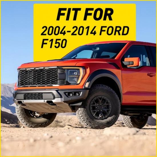 4x 2004-2014 Fit Ford Post Door Pillar Trim F150 Auto Car Chrome Accessories