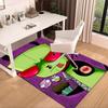 Alien Invasion Pattern Carpet, Chair Rug,Rug for Office Bedroom living rooms, Doormat decor Fan Gift Christmas Gift
