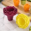 Vegetable Roll Slicer Spiral Curler, Stainless Steel Blade Handheld Twister, Creative Home Cooking Accessory Rotatable Fruit Cutter for