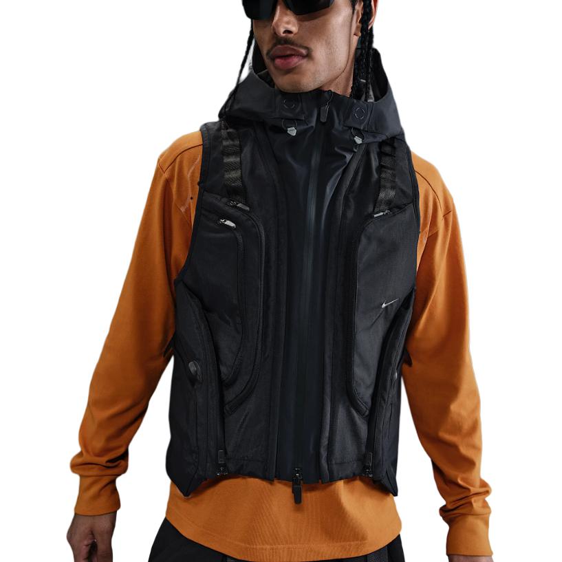 

Nike ISPA SS25 Minimalist Comfortable Stylish Sleeveless Vest Unisex Vests Black Iron-Grey HF6403-010 M