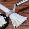 Stainless Steel Chopped Green Onion Knife Sharp Scallion Cutter Shred Knife Multi-functional Kitchen Slice