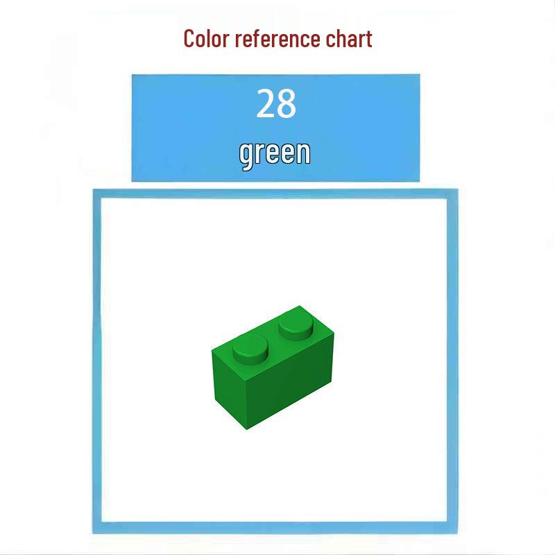 50g MOC 6564 Educational Building Blocks 3x2 Right Wedge Brick Spare Parts Standard