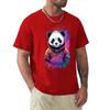 Panda in a Hoodie - Nebula T-Shirt plus sizes plus size tops men graphic t shirts