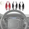 Manopla de Câmbio para Range Rover Sport Velar Evoque Acessórios Fibra de Carbono Imitação para Land Rover Discovery Volante