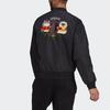 adidas Neo X Wu Huang Wan Shui Collaboration Casual Sports Cotton Flight Jacket Winter Men Jacket Black GS5183