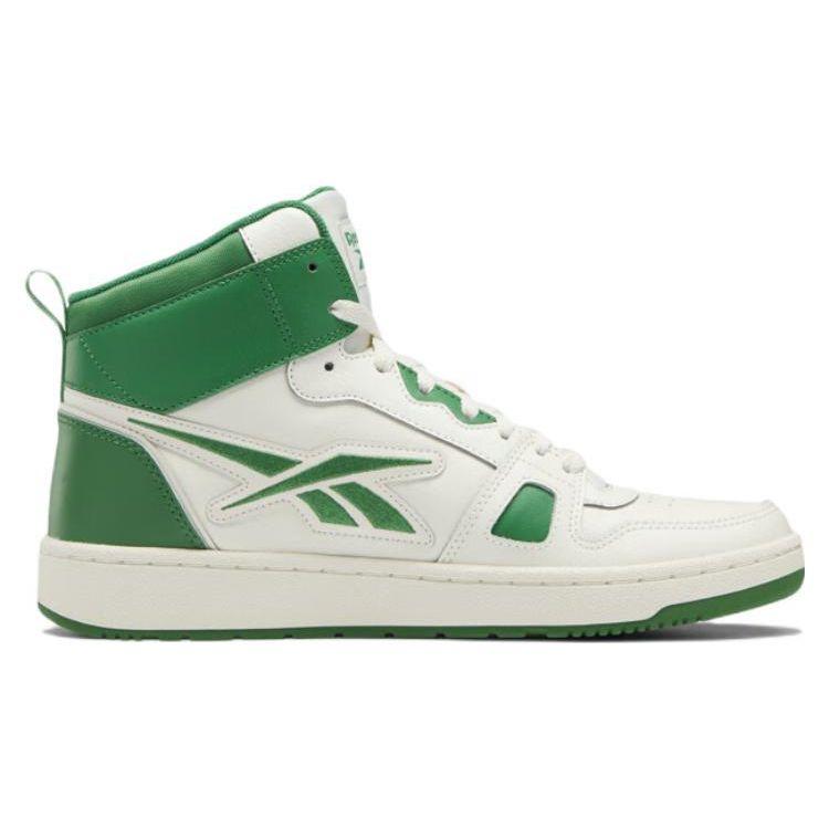 Reebok Unisex Resonator Mid White Green HR0193