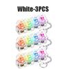 Led Light-Up Keychain Keyboard Clickable Button Fidget Toy For Stress Anxiety Relief Portable Desk Accessory Office Decor Gift