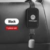 Universal Car Suede Hook High-Quality Headrest Storage Hanger For Volkswagen VW Scirocco Jetta Beetle Golf 4 5 6 Passat Polo B5