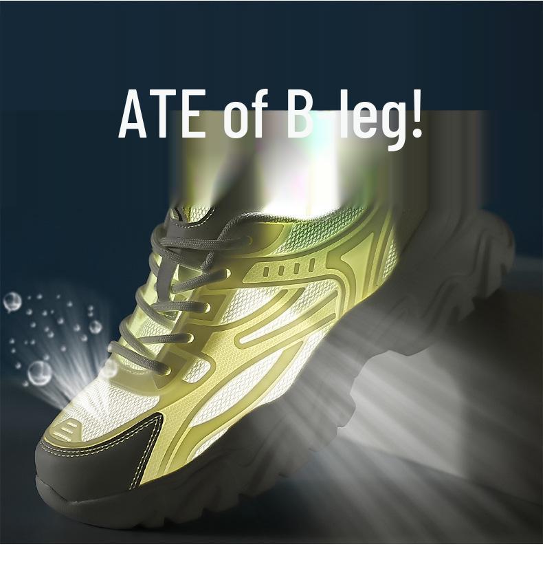 Women's Black Non-Slip Height-Increasing Sports Shoes - Fashionable, Comfortable, Versatile, Thick Sole for Spring/Autumn