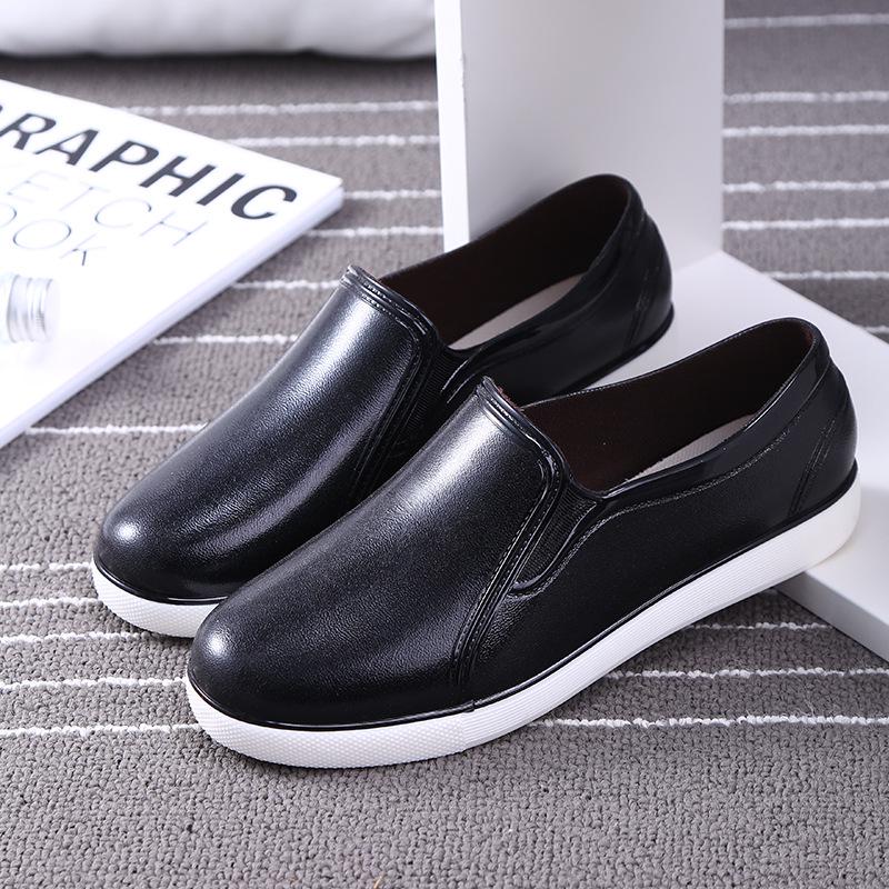 Women's Waterproof Casual Rubber Shoes - Short, Non-Slip, Wear-Resistant for Spring/Autumn