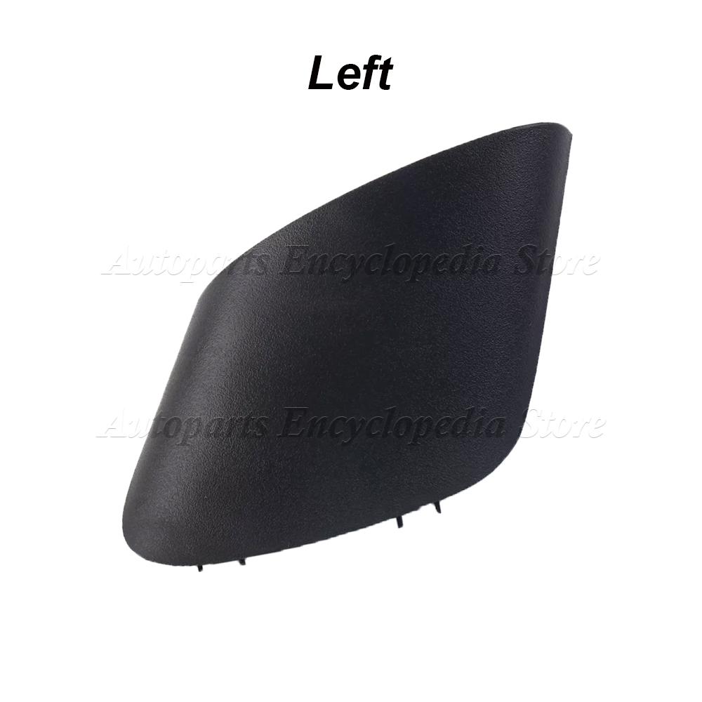 For Fiat Grand Punto Rearview Mirror Caps 735596884 735539385 Left Right Sides Black Car Side Door Mirror Caps