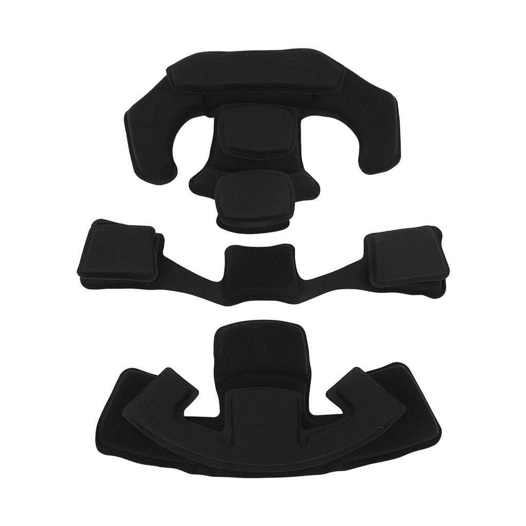 Helmet Lining Set Nylon Sponge Helmet Pads Chin Strap Replacement for ACH for MICH for Wendy for FMA for EXF Helmets