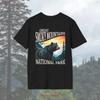 Great Smoky Mountains National Park Black Bear Souvenir T Shirt Vintage Washed Homme Comfortable Stylish Breathable Unisex