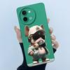 Case For Vivo Y38 Y58 T3X Y200i Y200T 5G Lovely Cat Funda Soft Liquid Silicone Camera Protection Back Cover Shockproof Bumper
