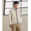 Men's Genuine Shearling Fleece Zip-up Jacket