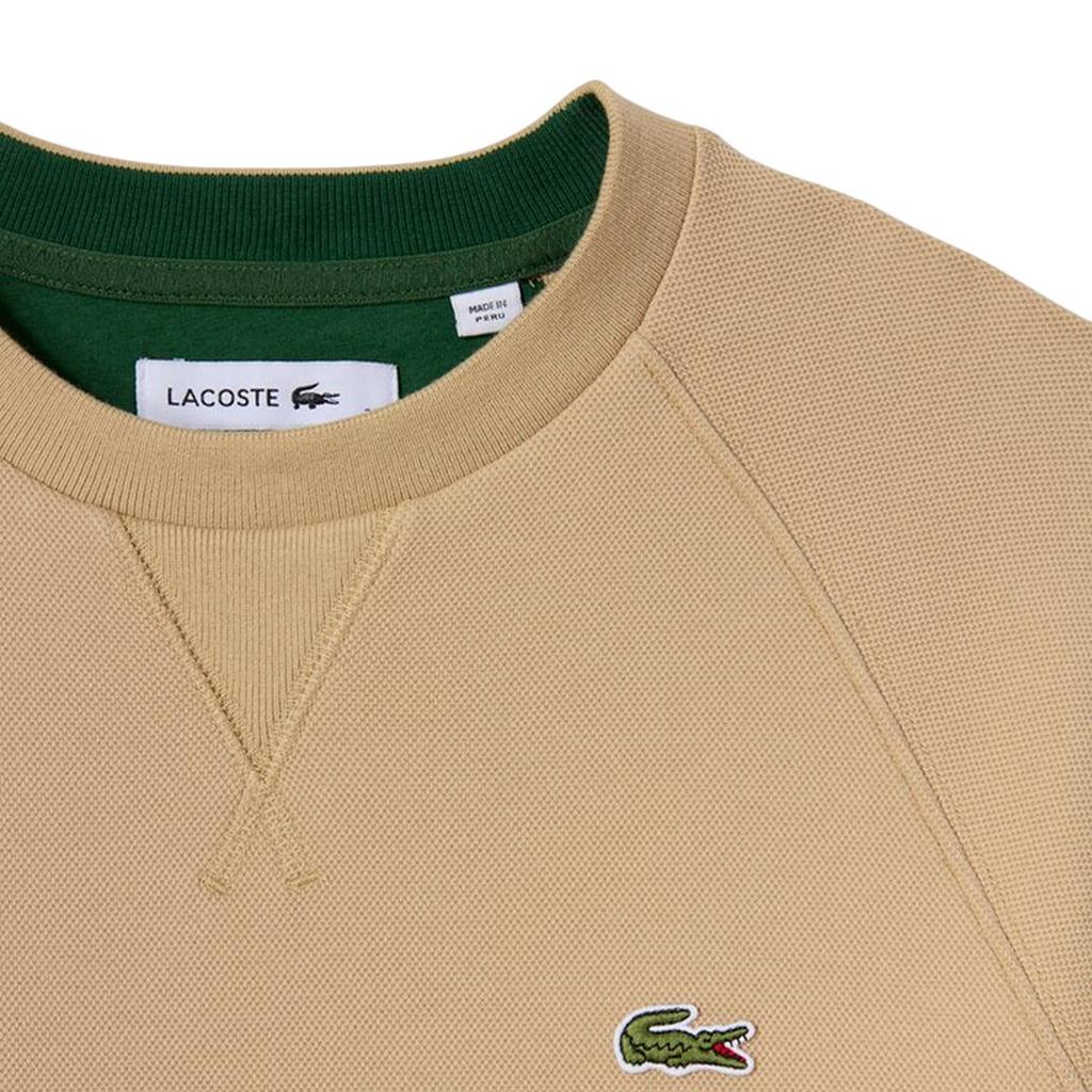 Lacoste Womens/Ladies Pique Crew Neck Sweatshirt