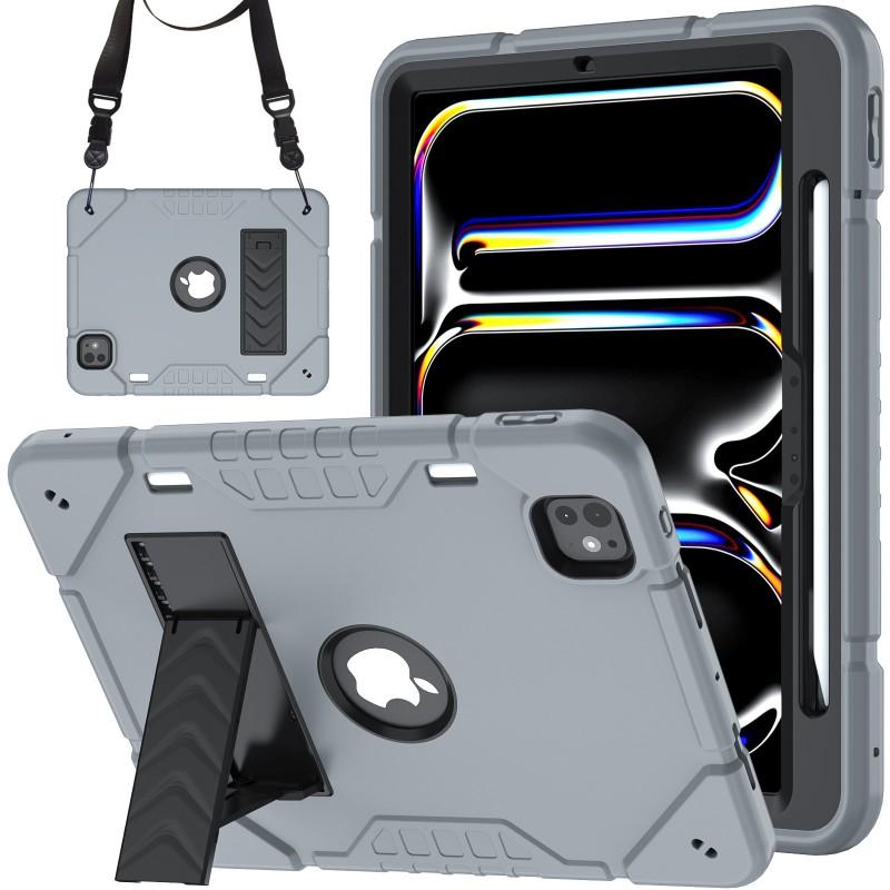 IPad Pro 11-inch Case With Stand Air Cushion Drop Protection Silicone PC Hybrid Cover M4 M5