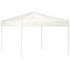 vidaXL Partyzelt Faltbar Creme 3x3 M