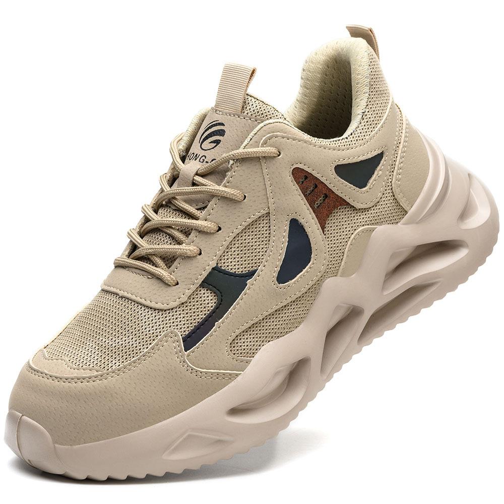 Leichte Sicherheitsschuhe Herren Damen Arbeitsschuhe Stahlkappe Arbeitsstiefel Sneakers Herren Damen Atmungsaktive Schuhe Stiefel
