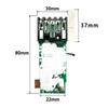 18650 18V Battery Charging Protection Board Overvoltage Protection Flame Retardant Protection Circuit Board DIY for Milwaukee