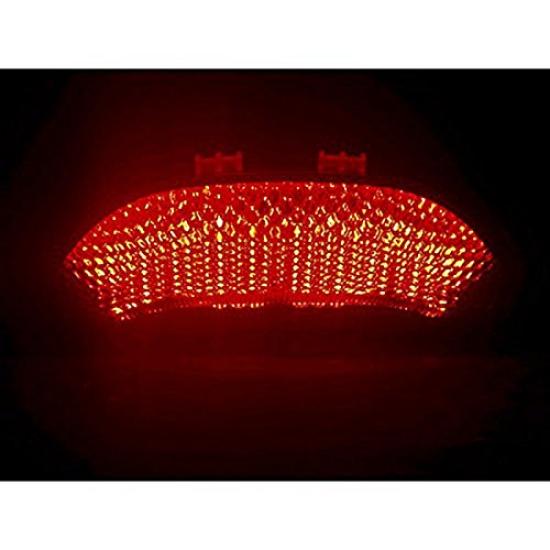 Szmsmy LED zadní světlo s blinkry kouřové čiré sklo pro Honda CBR 600 RR CBR 1000 úprava custom náhradní díly signál, RR, nahoru, díly,