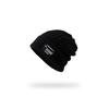 Korean version of alphabet cloth label thickened knitted wool hat women's winter big head circumference pullover hat shows a small face