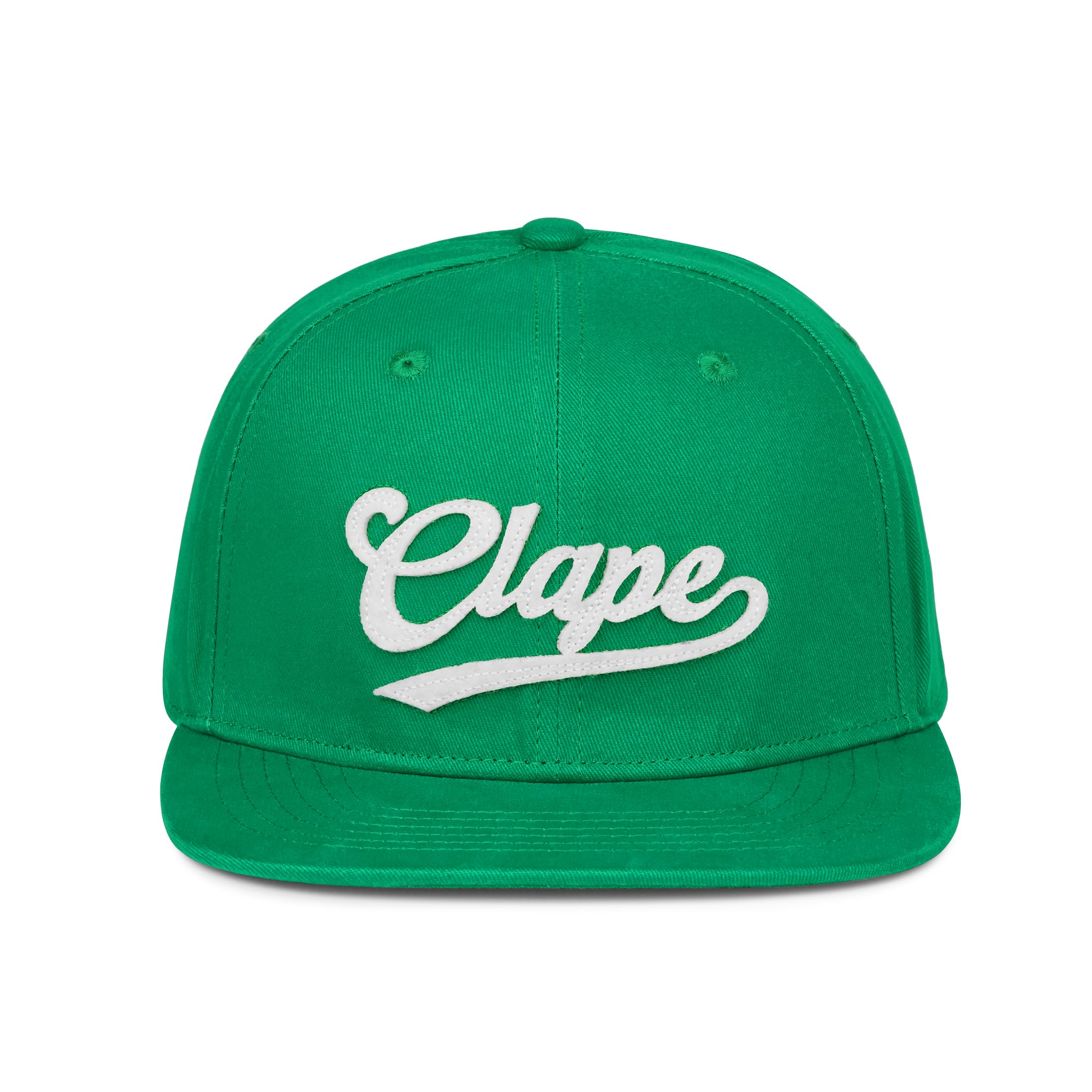 

Clape Straight Flat Hip UV Stylish Cap, Brim, Outdoor, Hop, Protection, Sports, Hiking, Golf, Baseball, Travel, Adjustable, Unisex, Exercise, (Green,