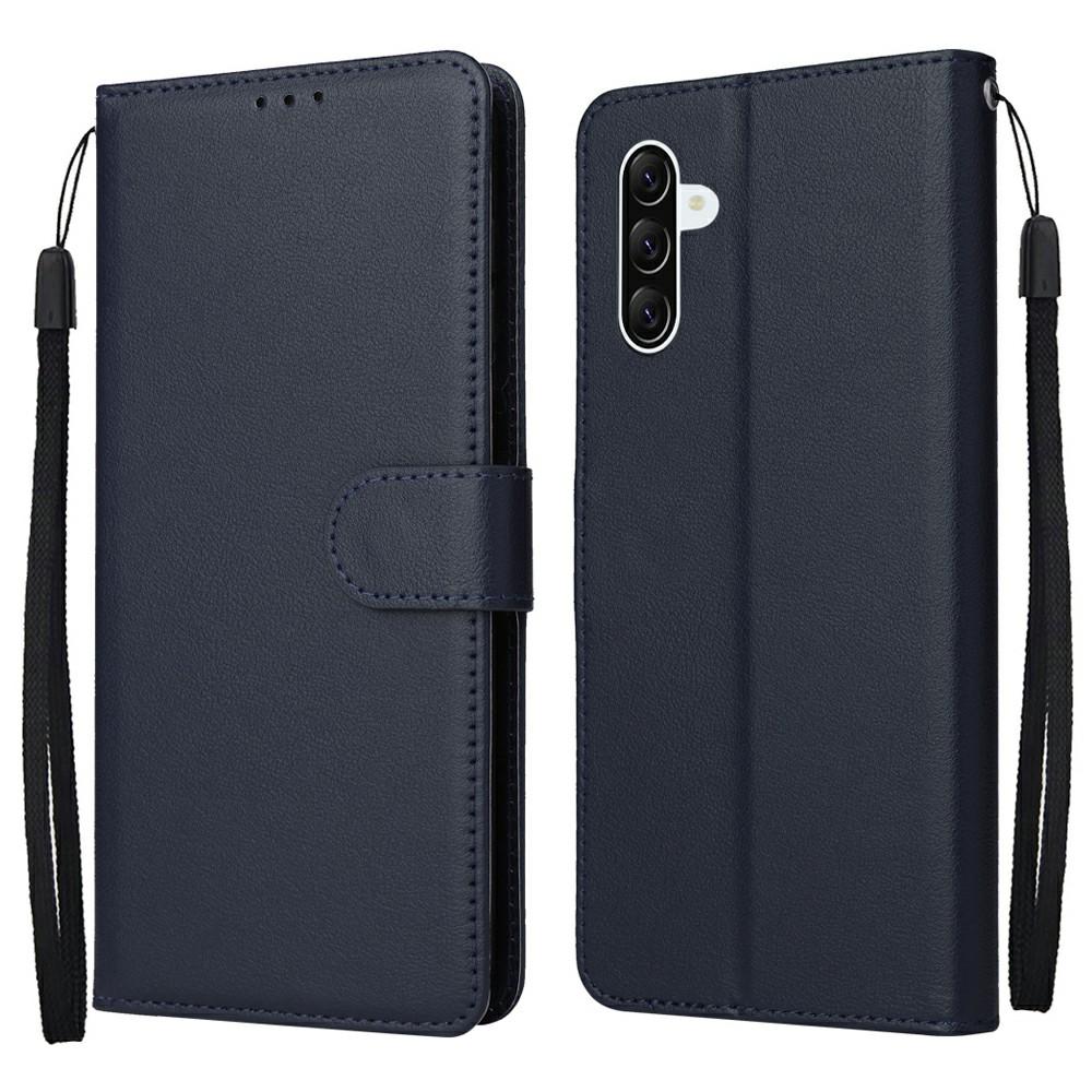 For Samsung Galaxy A37 5G Case Wallet Stand PU Leather Phone Cover with Wrist Strap