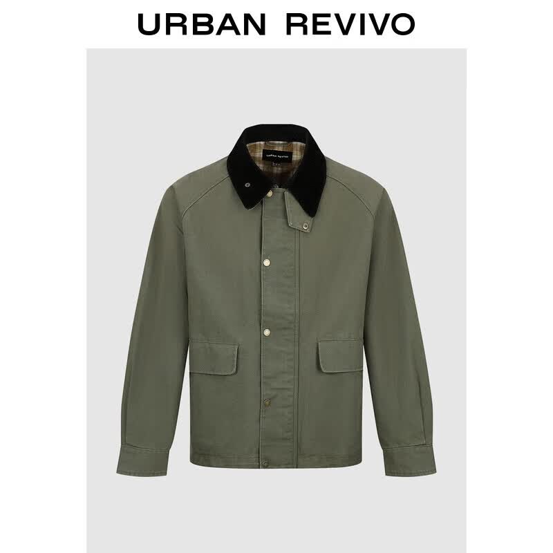 UR2025 Men s Retro Oversized Workwear Jacket M