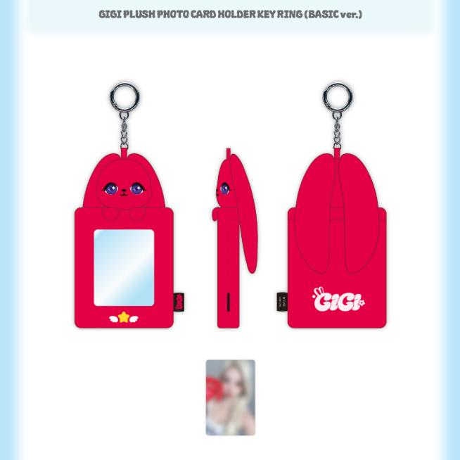 I-dle YUQI Motivation GIGI Photo Card Holder Key Ring