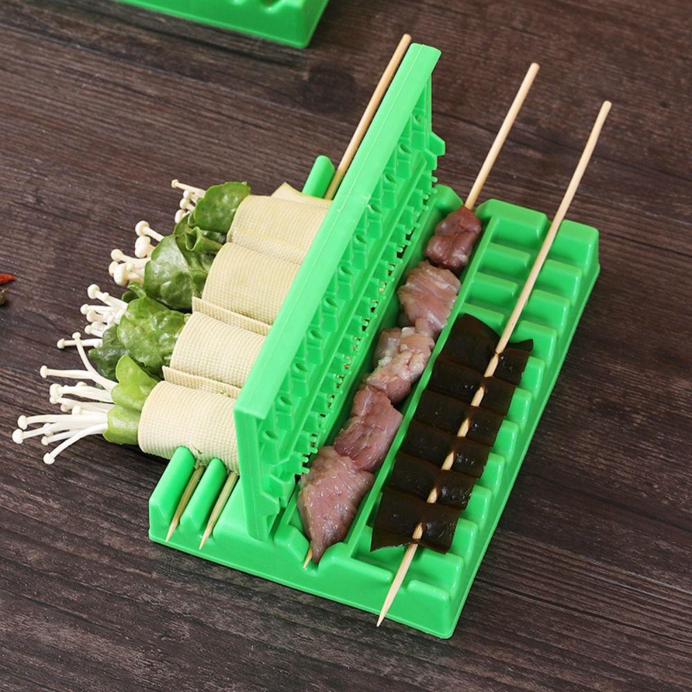 Easy Operation Kebab Maker Effortless Barbecue Skewer Machine Meat Party