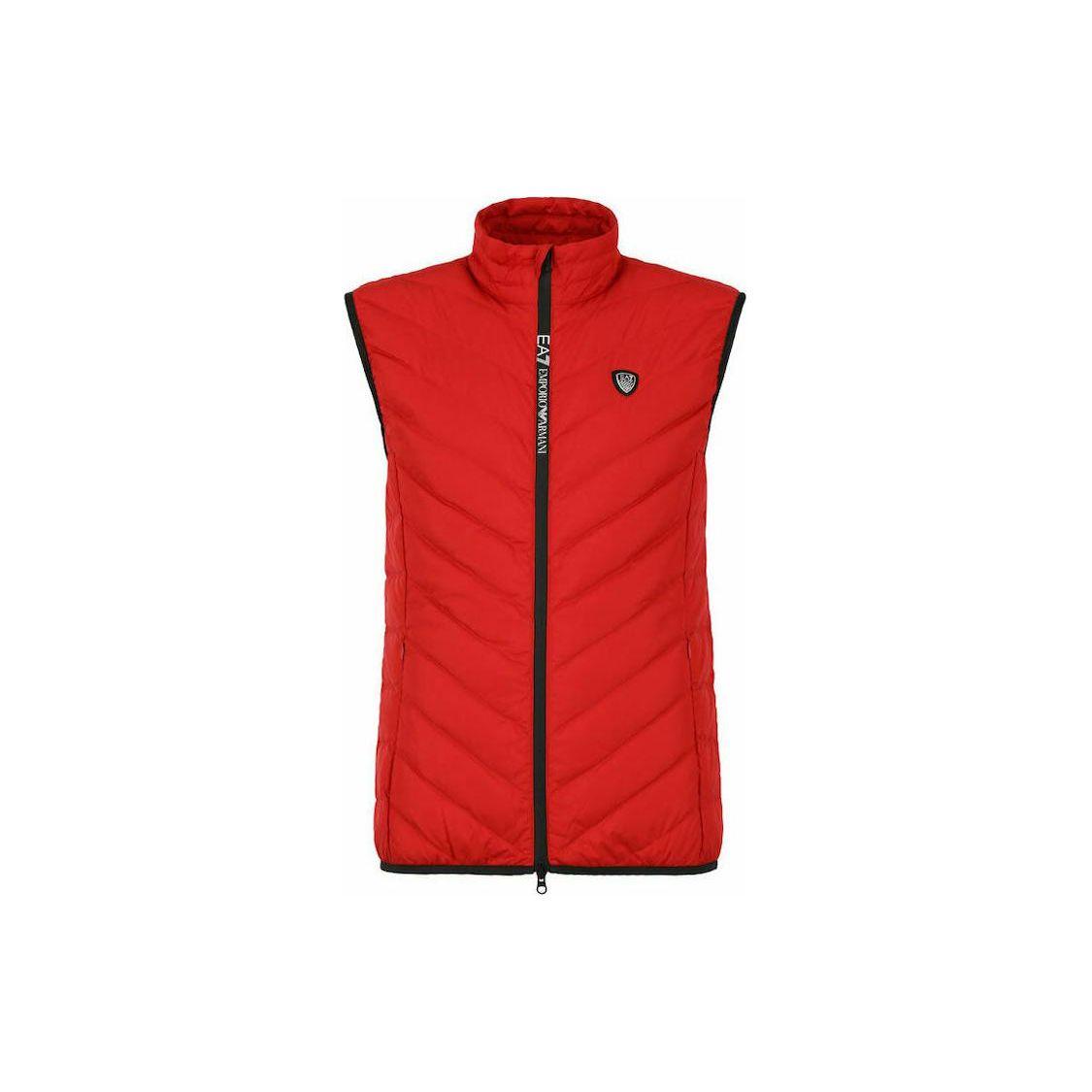 Emporio Armani Stand Collar Zipper Sleeveless