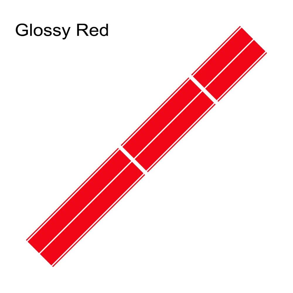 Für Ford Mustang Ecobosst Shelby GT Auto Motorhaube Dach Heck PVC Aufkleber Streifen Styling Vinyl Folie Dekor Aufkleber Set Auto Zubehör