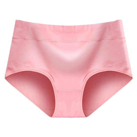 

Женские трусы средней талии, однотонные, хлопковые, приподнятые, с хорошей воздухопроницаемостью, эластичные, быстросохнущие, спортивные, повседневные, женские трусы L светло-розовый