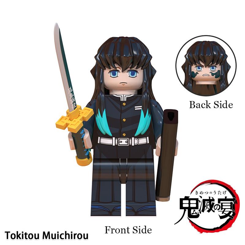 Slayer Assembled Demon Building Blocks Iguro Obanai Kanroji Mitsuri Puzzle Toy