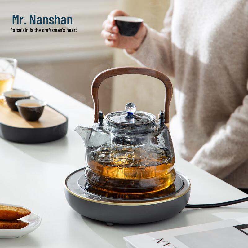 Nanshan Mr. Heat-Resistant Glass Steaming Teapot
