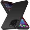 Coque pour iPhone 12 - E.F.CONNECTION - Noir - Silicone - Anti-choc - 2 Verres trempés