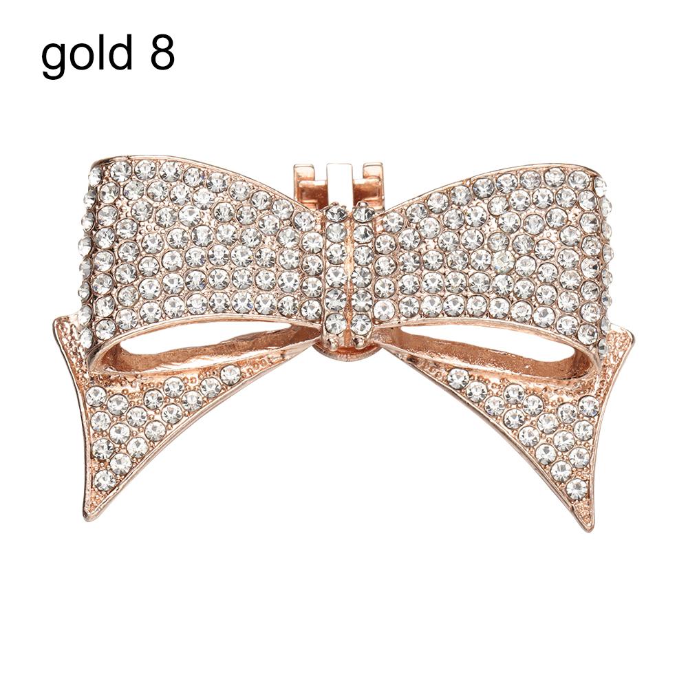 1PC European Fashion Crystal Shoe Clip Transformation Style Women's Shoes Decorations Rhinestone Charm Clothing Collocation