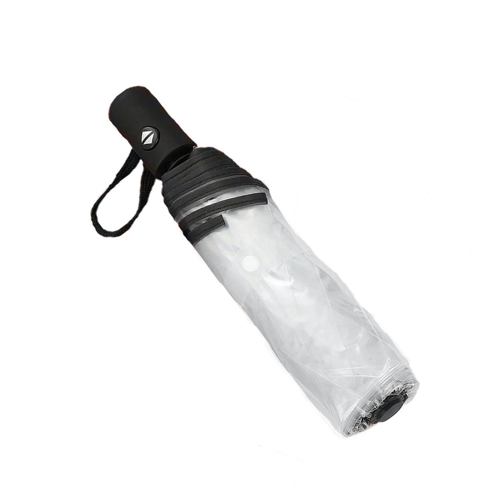 1pc automatic transparent folding umbrella, waterproof, durable and portable rain gear, is an ideal gift for friends.