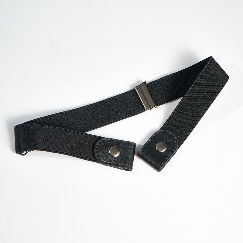 Trendy Invisible Stretch Elastic Waist Belt: Versatile Leather Fashion Accessory for Women.