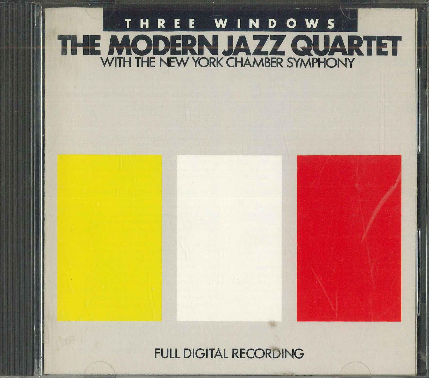 

CD MODERN JAZZ QUARTET NEW YORK CHAMB Three Windows 32XD765 WEA 1987 Japan Jazz Used