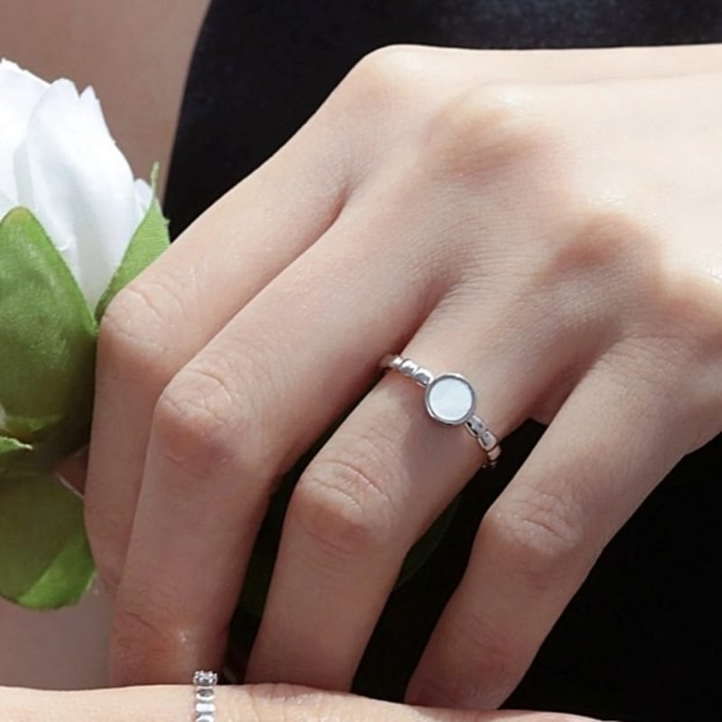 BELLOOGGI White Mother-of-pearl Ring