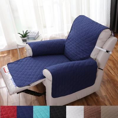 Quilted Anti -Wear Recliner Sofa Cover For Dogs Pets Kids Anti -Slip Couch Cushion Slipcover Armchair Furniture Protector Washable