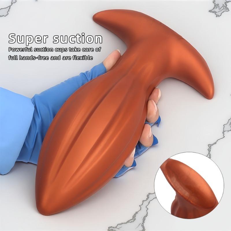Riesiger Analplug Prostata-Massage G-Punkt-Stimulation Arschplug Penetration Dilatator Buttplug Für Frauen Männer Schwule Erwachsene 18+ Sexspielzeug